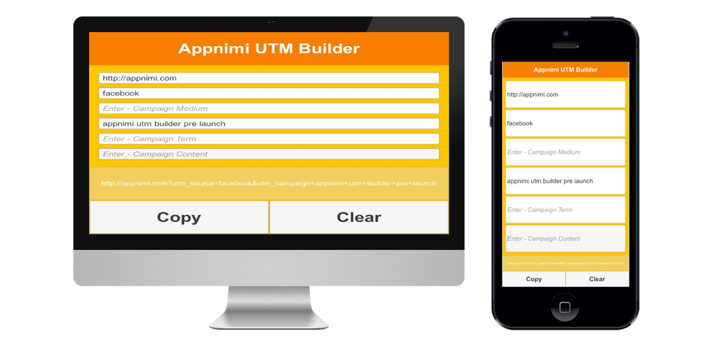 Appnimi UTM Builder software